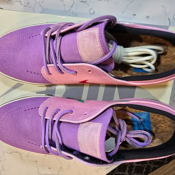 BRAND NEW Nike SB Janoski+ 'Lilac Medium Soft Pink' DV5475-500 MENS SIZE 10 SHOE - Picture 7 of 13